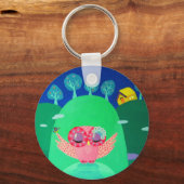 Gebirgsflüster Schlüsselanhänger (Vorderseite)