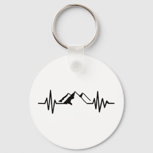 Gebirgsfrequenz Schlüsselanhänger