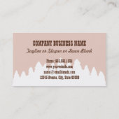 Gebirgsführer-Abenteuer Visitenkarte (Rückseite)