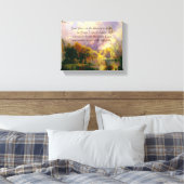 Gebirgsgebirge in Felsen - Leinwand (Insitu (Schlafzimmer))