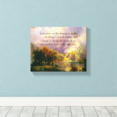 Gebirgsgebirge in Felsen - Leinwand (Insitu (Holzboden))