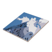 Gebirgsgipfel Natur Fliese (Seite)