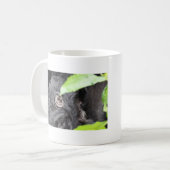 Gebirgsgorillamutter u. -baby kaffeetasse (Vorderseite Links)
