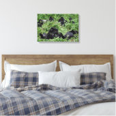 Gebirgsgorillengruppe Leinwand (Insitu (Schlafzimmer))