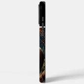 Gebirgsgrizzlybären-Fischen in der Abenddämmerung Case-Mate iPhone Hülle (Rückseite / Links)