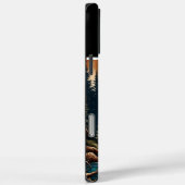 Gebirgsgrizzlybären-Fischen in der Abenddämmerung Case-Mate iPhone Hülle (Rückseite / Rechts)