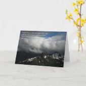 Gebirgsgrußkarte Karte (Gelbe Blume)