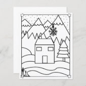 Gebirgshäuser - Farbseiten (Vorne/Hinten)