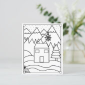 Gebirgshäuser - Farbseiten (Stehend Vorderseite)