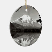 Gebirgsheiliges Helens und Spirit See Keramik Ornament (Rechts)