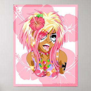 Gebirgshexe-Plakat Poster