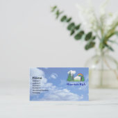 Gebirgshohe Visitenkarte (Stehend Vorderseite)