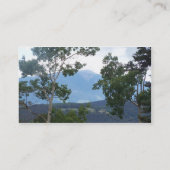 Gebirgshohe Visitenkarte (Rückseite)