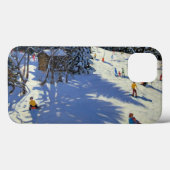 Gebirgshütte Morzine Case-Mate iPhone Hülle (Rückseite (Horizontal))