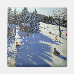 Gebirgshütte Morzine Magnet