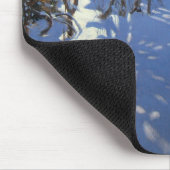 Gebirgshütte Morzine Mousepad (Ecke)