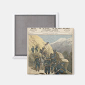 Gebirgsinfantrymen Magnet (Vorderseite/Rückseite)