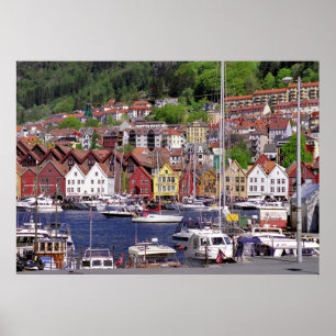 Gebirgsjachthafen-Plakat Poster