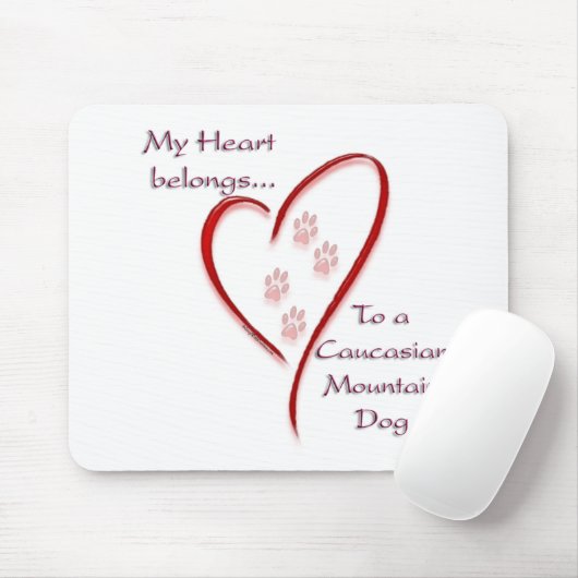 Gebirgskaukasier Mousepad (Mit Mouse)