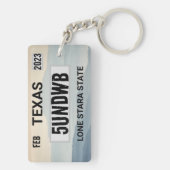 Gebirgskennzeichen Schlüsselanhänger (Rückseite)