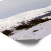 Gebirgskette Poster (Ecke)