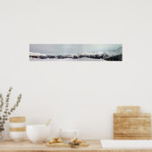 Gebirgskette Poster (Küche)