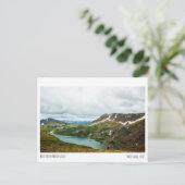 Gebirgskette Postkarte (Stehend Vorderseite)