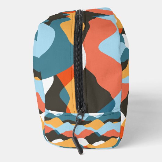 Gebirgskette Wellen Kosmetische Tasche (Rechts)