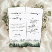 Gebirgskiefern Hochzeitsprogramm