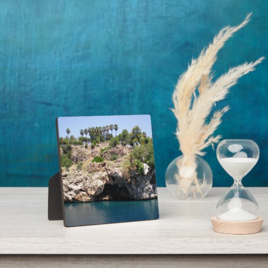 Gebirgsklippen mit mediterranem Meer Fotoplatte (InSitu)