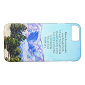 Gebirgskriptur Phone Case Psalm 90:2 (Rückseite (Horizontal))