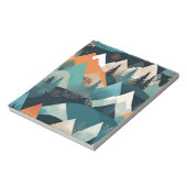 Gebirgskunst Notizblock (Rotiert)