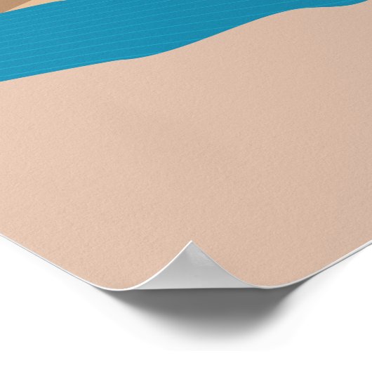 Gebirgskunst Poster (Ecke)