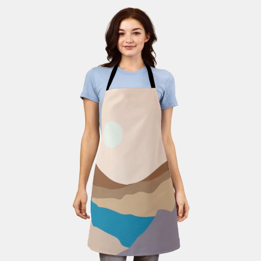 Gebirgskunst Schürze (Getragen)