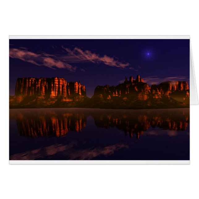 Gebirgslandschaft (Vorderseite (Horizontal))