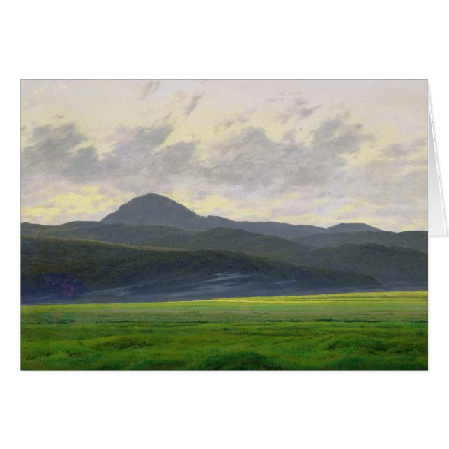 Gebirgslandschaft (Vorderseite (Horizontal))