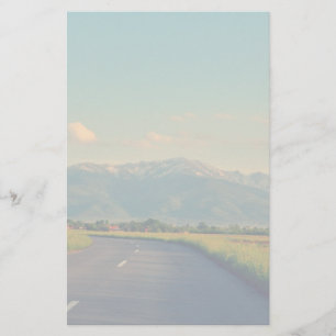 Gebirgslandschaft Briefpapier