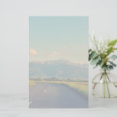 Gebirgslandschaft Briefpapier (Stehend Vorderseite)