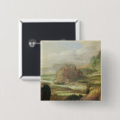 Gebirgslandschaft Button (Vorne & Hinten)