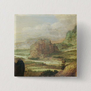 Gebirgslandschaft Button