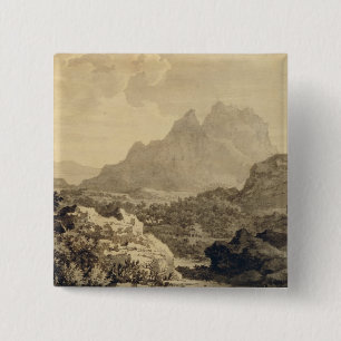 Gebirgslandschaft, c.1780 (Grau und Braunwäsche Button