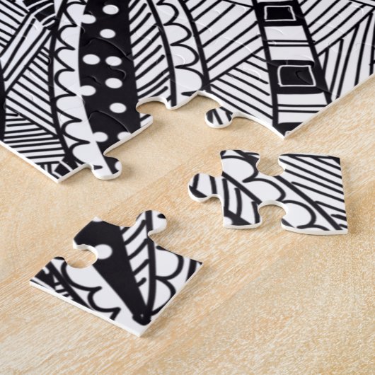 Gebirgslandschaft in Dutzend Farben Puzzle (Seite)