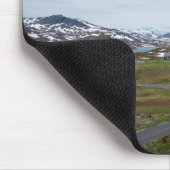 Gebirgslandschaft in Norwegen mousepad (Ecke)