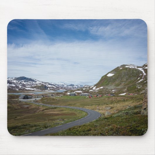 Gebirgslandschaft in Norwegen mousepad (Vorne)