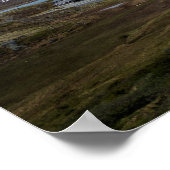 Gebirgslandschaft in Norwegenposter Poster (Ecke)