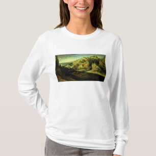 Gebirgslandschaft mit einem Überraschungsangriff, T-Shirt