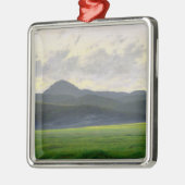 Gebirgslandschaft Ornament Aus Metall (Links)