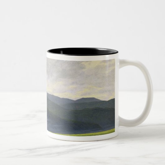 Gebirgslandschaft Zweifarbige Tasse (Rechts)
