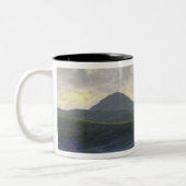 Gebirgslandschaft Zweifarbige Tasse (Links)