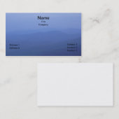 GebirgslandschaftsVisitenkarte Visitenkarte (Vorne/Hinten)
